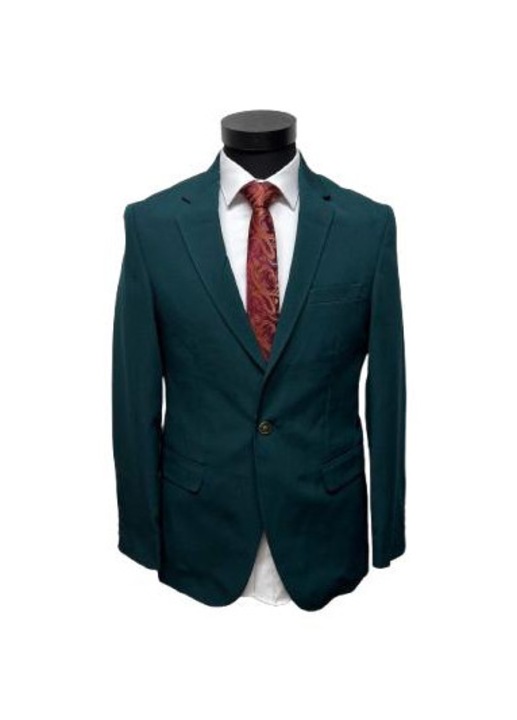 Мъжко сако Slim fit, Mansfield-1503, Зелен