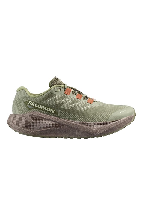 Salomon, Pantofi Aero Blaze 3 pentru alergare, Kaki/Violet prafuit