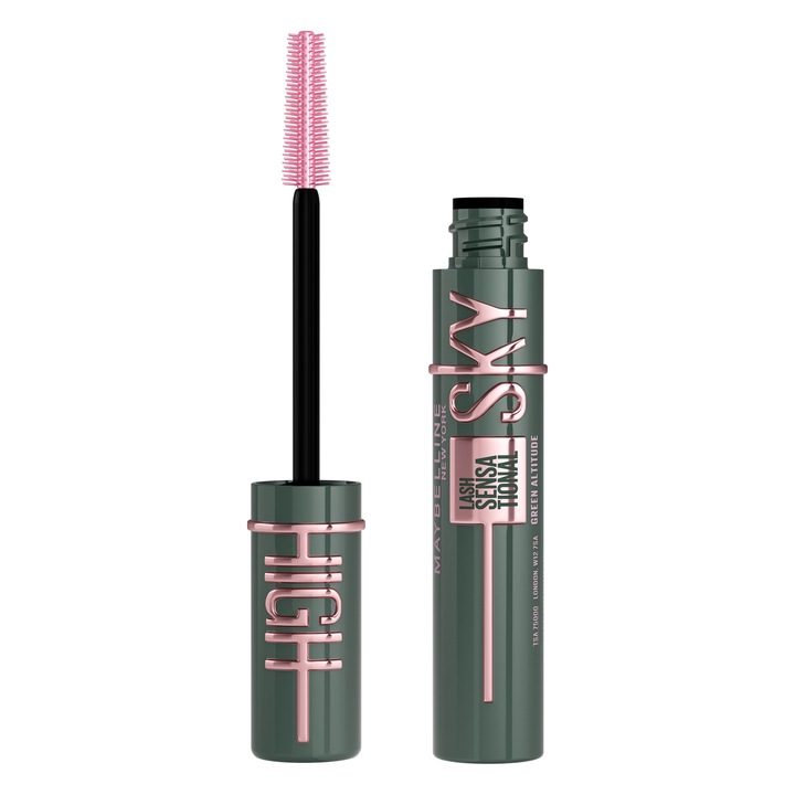 Mascara Maybelline NY, Lash Sensational Sky High Green Altitude, 7,2 ml