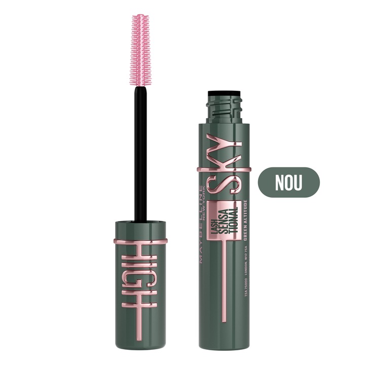 Спирала Maybelline NY, Lash Sensational Sky High Green Altitude, 7.2 мл