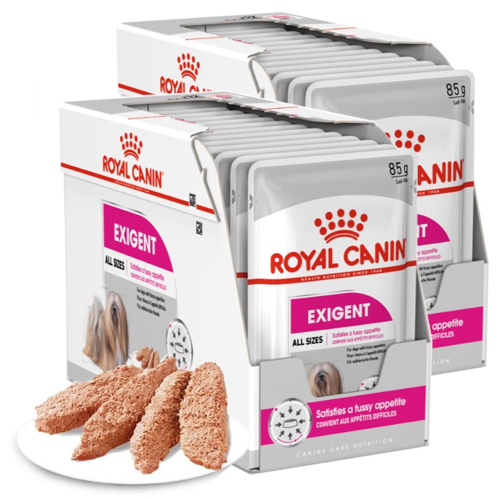 Royal Canin Exigent set 24x85g hrana umeda pentru caini adulti
