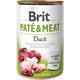 Brit Pate&Meat Set hrana umeda pentru caini cu rata si pui, 6x400g