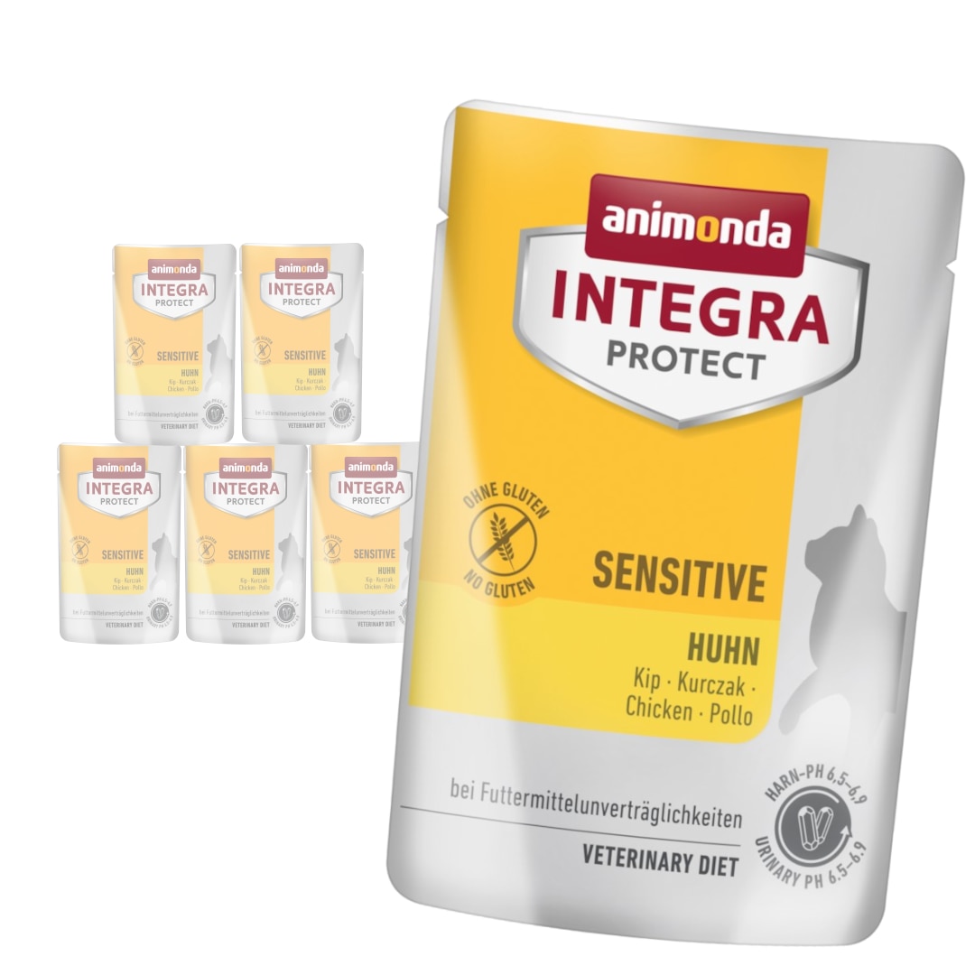 Hrana umeda pentru pisici, Animonda Integra Protect, 6x85g, pui