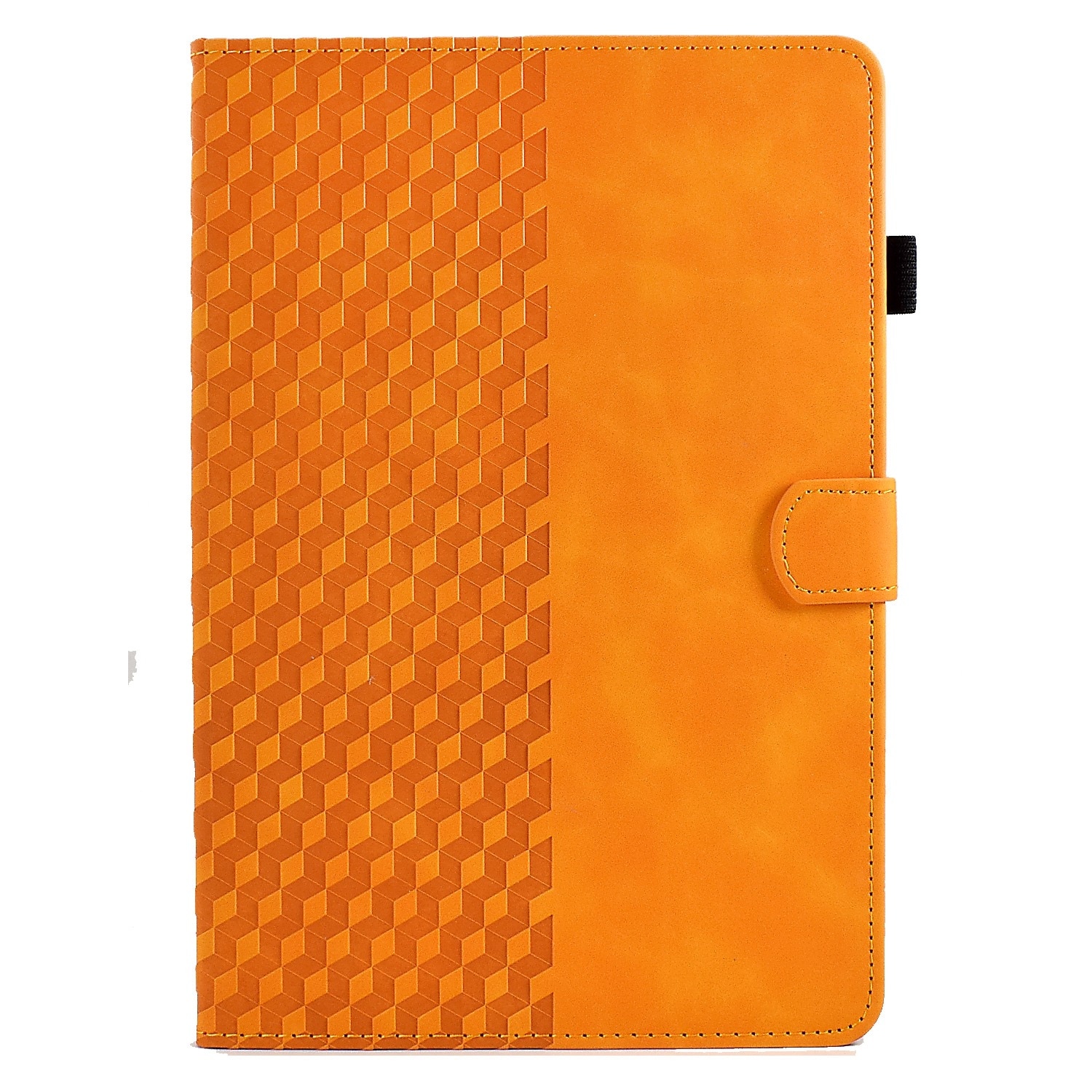 Husa tableta pentru Amazon Kindle PaperWhite 12th Gen 2024, piele gravata cu romburi, tip carte cu inchidere inteligenta, acces complet la porturi, kaki