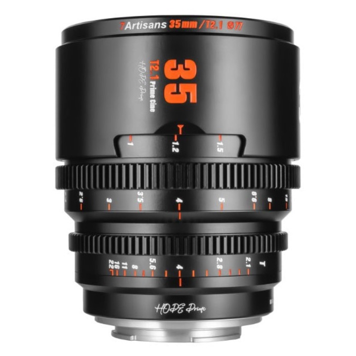 Obiectiv Manual 7Artisans HOPE 35mm T2.1 S35 Cine Lens Canon EOS R