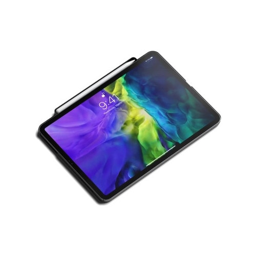 Husa tableta, Satechi, Pentru iPad Pro 12.9 2020 / 2021 / 2022 / Air 13" 2024 / 13" 2025, Piele vegana, Suport Apple Pencil, Negru
