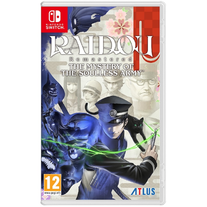 Raidou Remastered játék: The Mystery Of The Soulless Army Nintendo Switchre