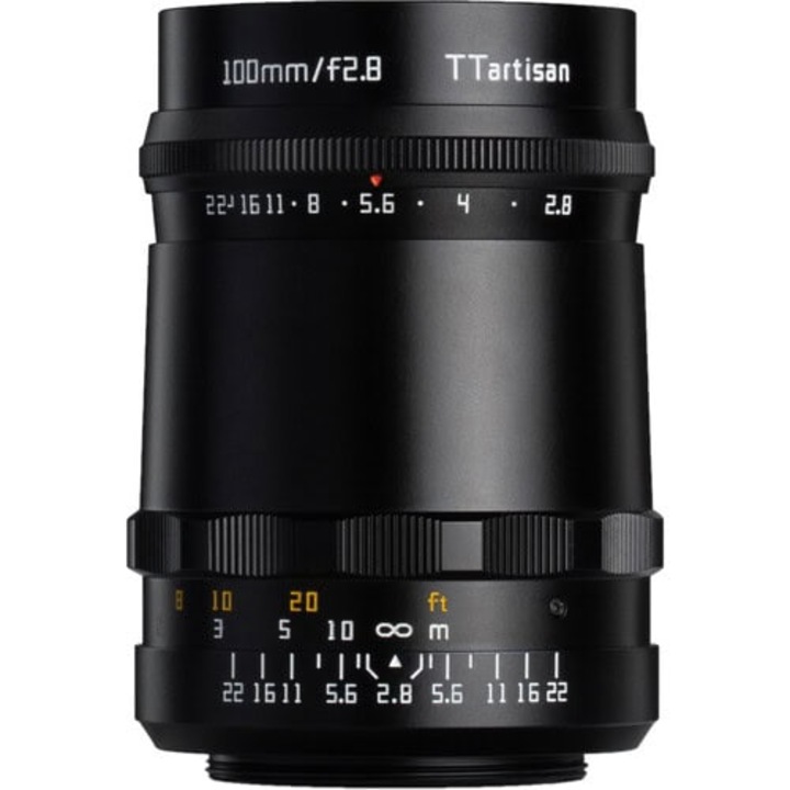 Obiectiv Manual TTArtisan 100mm F2.8 Full Frame Telefoto Lens M42