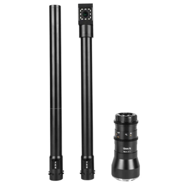 Kit Obiectiv Manual AstrHori 18mm F8 APS-C Direct Corner 2x Macro Probe Lens M43