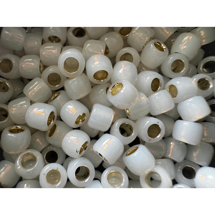 Margele japoneze din sticla pentru bijuterii handmade, rotunde 6/0, 2100, 10g