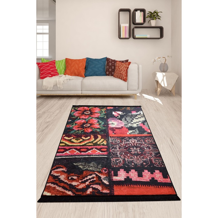 Előszobaszőnyeg, Conceptum Hypnose, 120x150cm, rózsaszín, antibakteriális, csúszásgátló hátoldallal