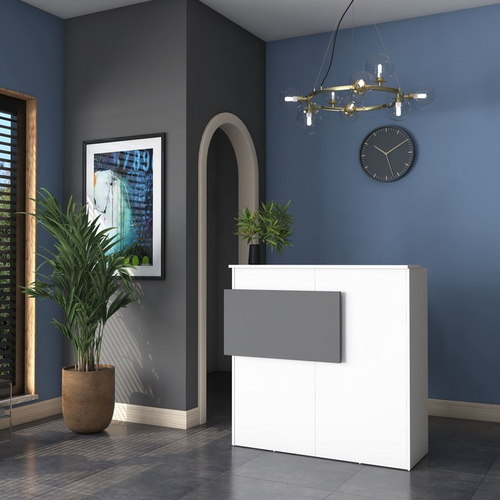 Рецепционна маса, Woody Fashion, 110x110x40см, меламин, 18мм