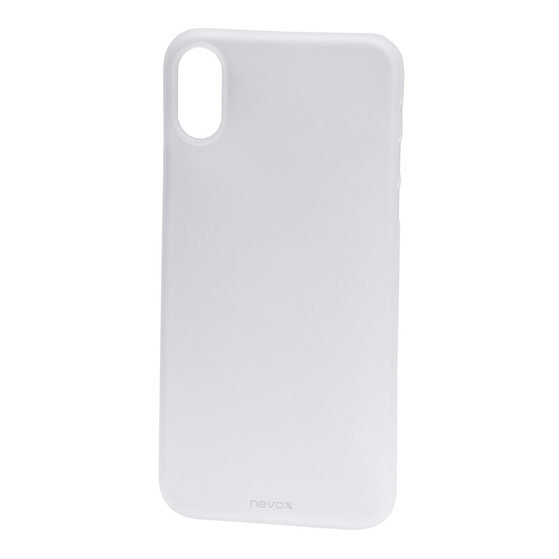 Husa UltraSlim NEVOX StyleShell Air Apple iPhone Xs/X White Matte