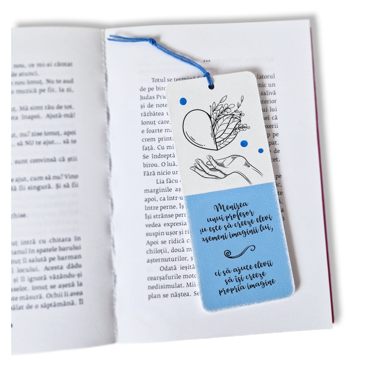 Semn de carte materii scolare, educatie civica, Rodion butic, cadou pentru profesori/elevi, absolvire, sfarsit de an scolar, lucrat manual, lemn/MDF, 15x6 cm