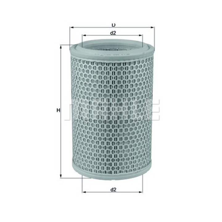 Въздушен филтър Mahle, LX 660