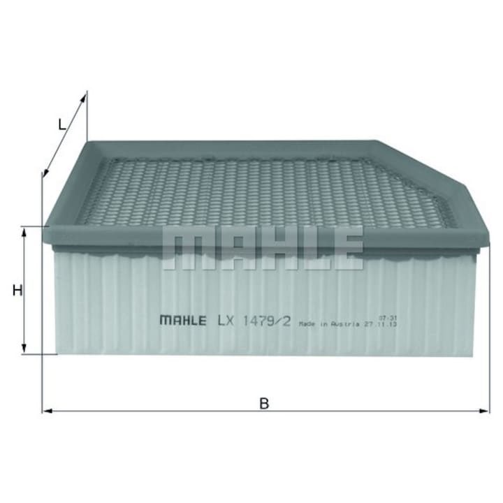 Légszűrő KNECHT LX 1479/2