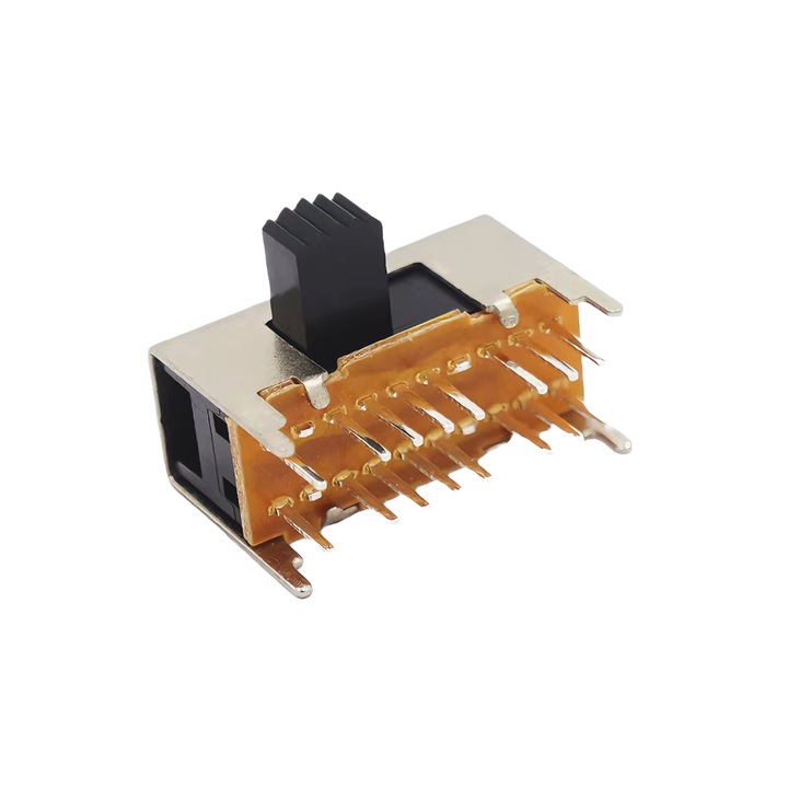 Tolókapcsoló SE SK-43D03 4P3T 16 tűs 22x10mm