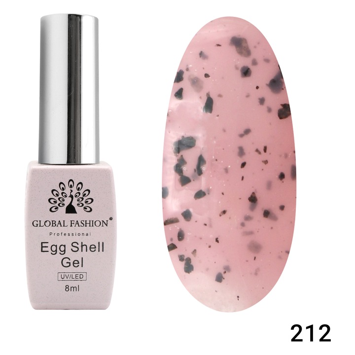 Oja semipermanenta Egg Shell 8ml, 212