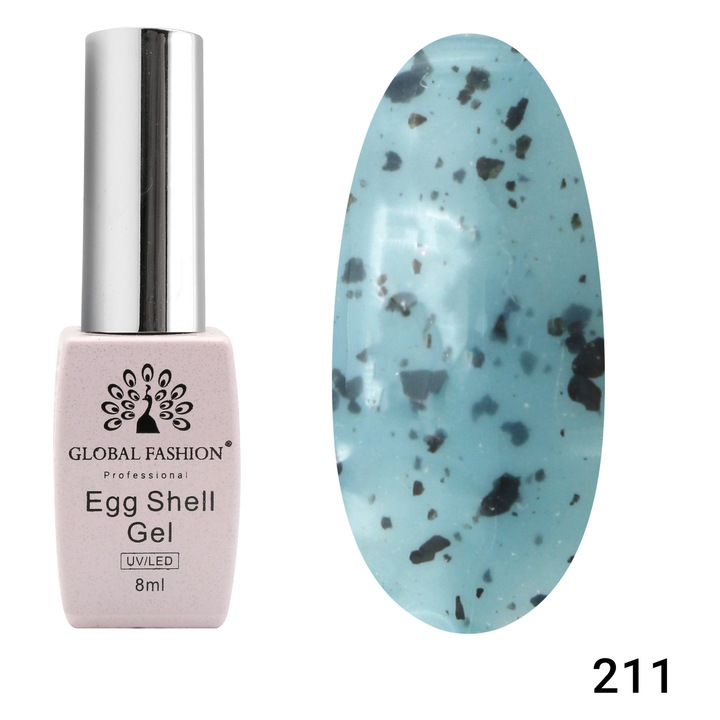 Oja semipermanenta Egg Shell 8ml, 211