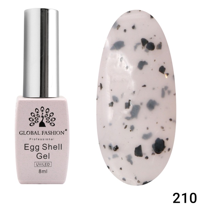 Oja semipermanenta Egg Shell 8ml, 210