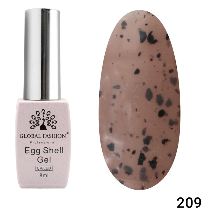 Oja semipermanenta Egg Shell 8ml, 209