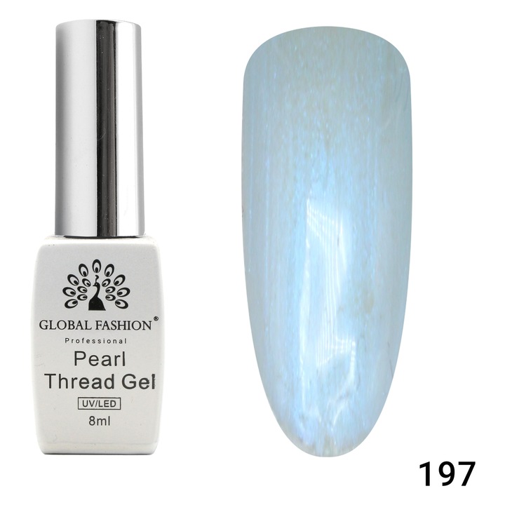 Oja semipermanenta Pearl Thread 8ml, 197