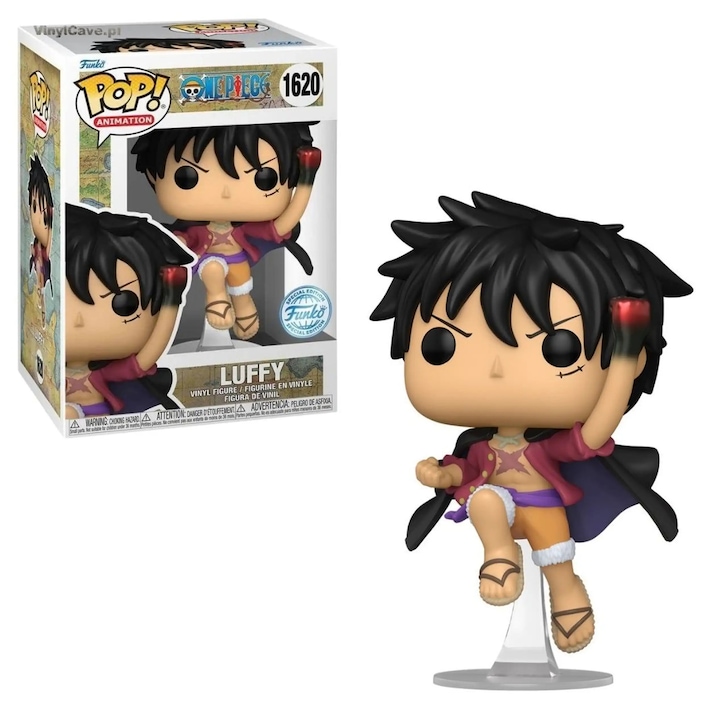 Figurina Funko POP, One Piece Monkey D. Luffy Uppercut Exclusive 10cm