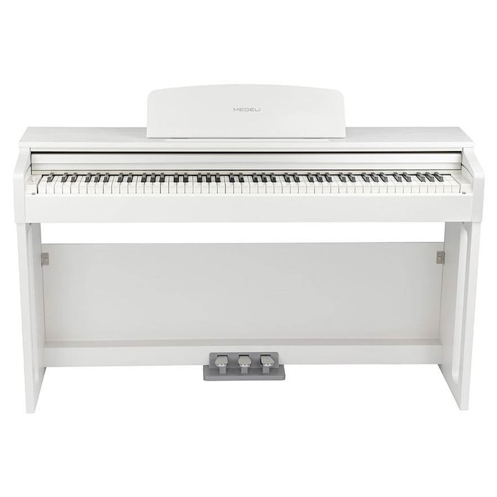 Pian digital MEDELI UP82WH 88 clape grele GAK, claviatura greutate progresiva