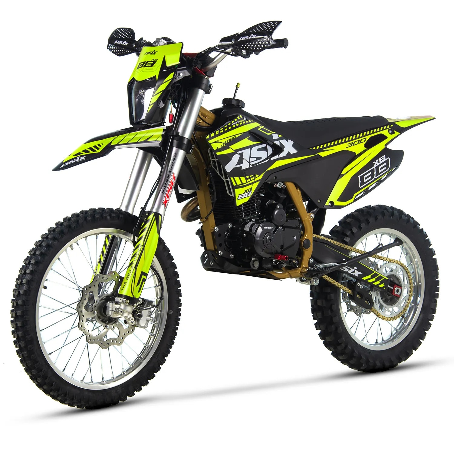 Motocicleta Cross/Enduro Asix XB88, 300cc, roti 21/18