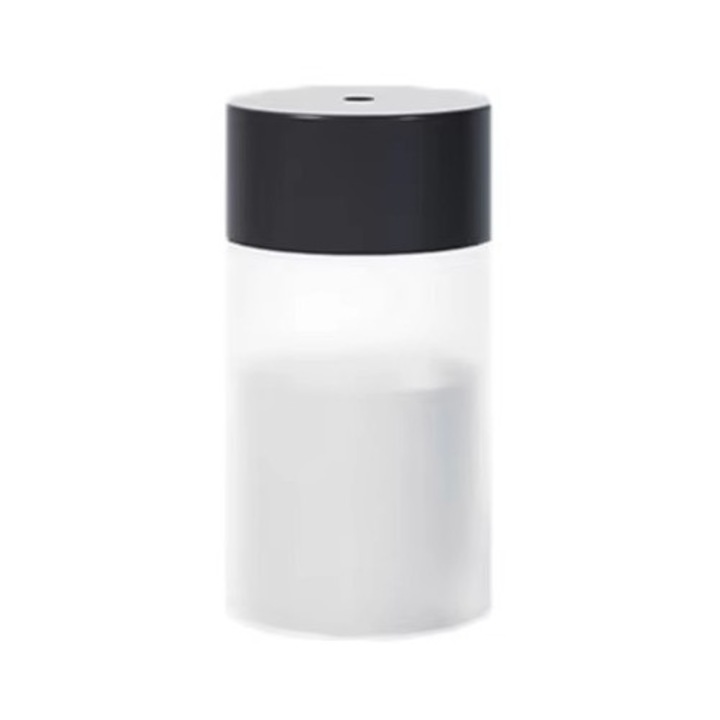 Mini umidificator, portabil, functionare silentioasa, iluminare led, 260ml, negru