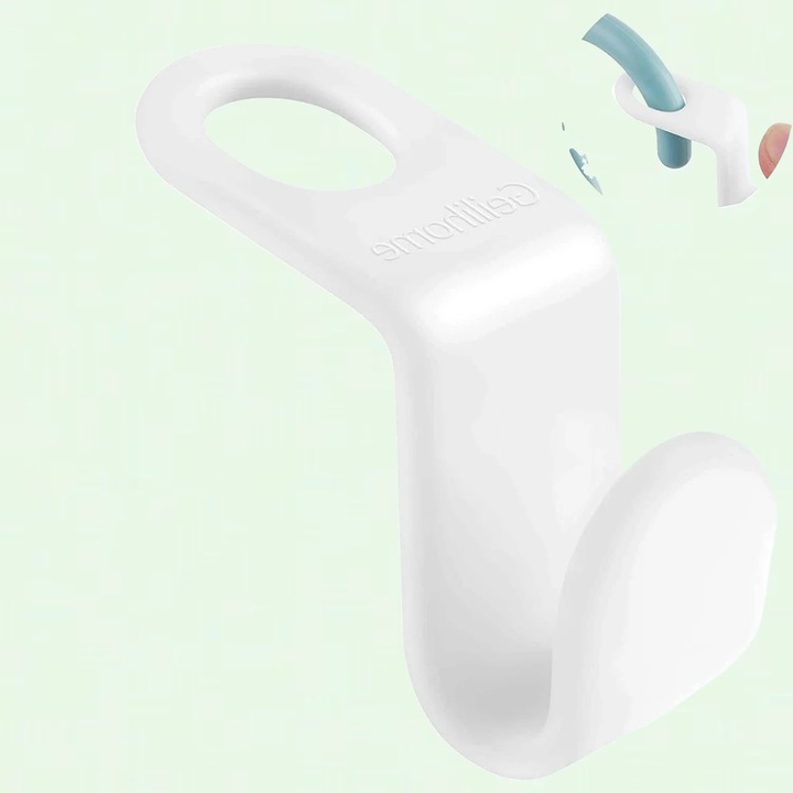 Set de 50 umerase pentru haine, conectoare extra mari, economisire spatiu, pentru umerase din plastic