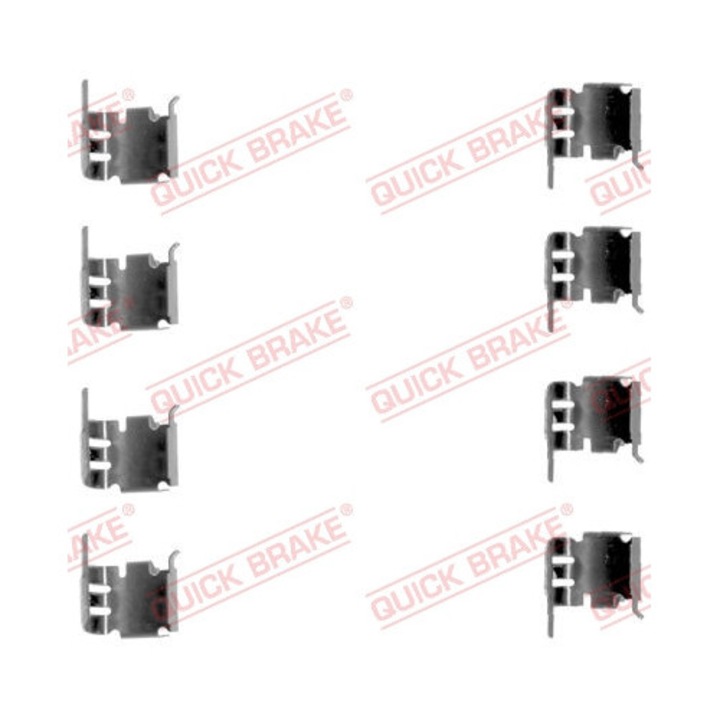 Tartozékkészlet, fékbetétek QUICK BRAKE 109-1286