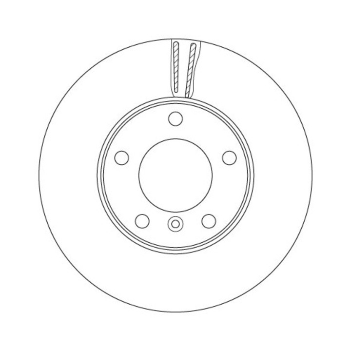 Спирачен диск TRW DF6478S