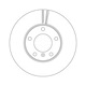 Спирачен диск TRW DF6478S