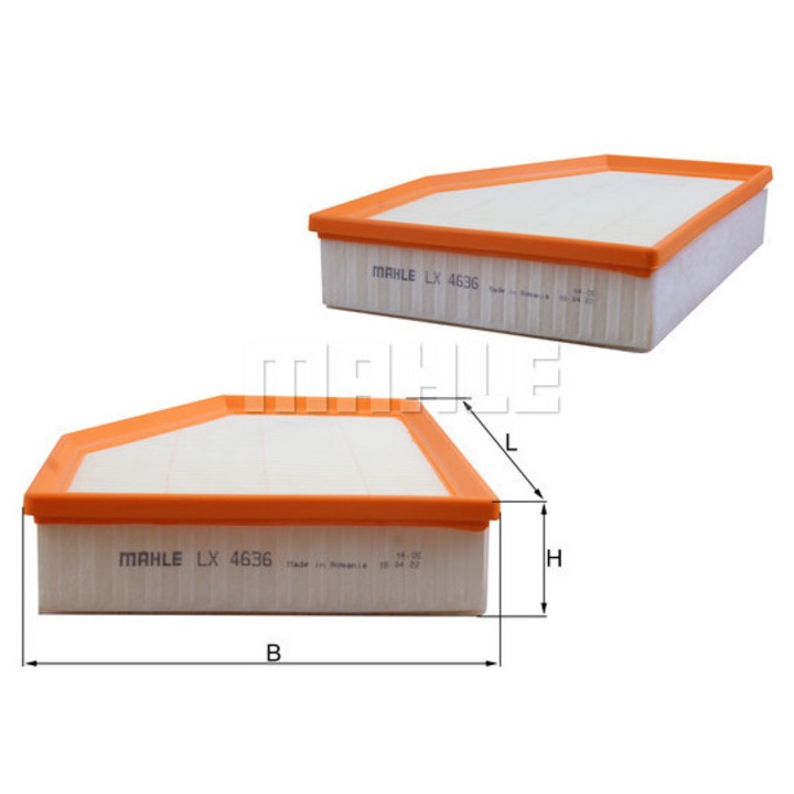 Mahle LX 4636 légszűrő