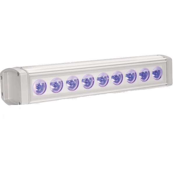 Bara iluminat arhitectural, cu 9 led x 3 W, RGB CREE, IP 66, DMX, Music&Lights Italia