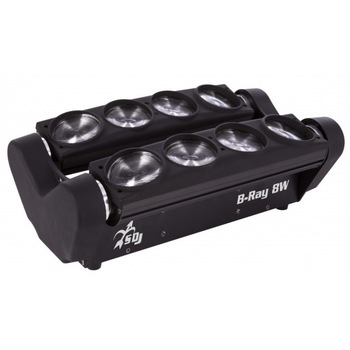 Proiector LED alb, B- Ray, 8 x 8 W, pentru iluminat spectacole de scena, Proel Italia Proiector LED alb, B- Ray, 8 x 8 W, pentru iluminat spectacole de scena, Proel Italia