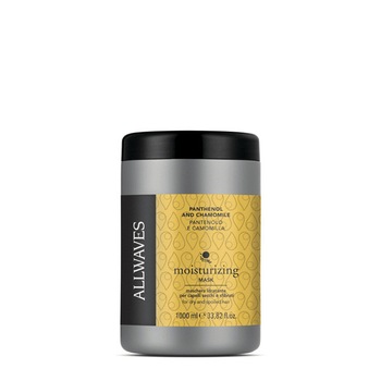 Masca profesionala Allwaves cu Panthenol si Musetel pentru pentru par uscat si deteriorat 1000 ml Masca profesionala Allwaves cu Panthenol si Musetel pentru pentru par uscat si deteriorat 1000 ml
