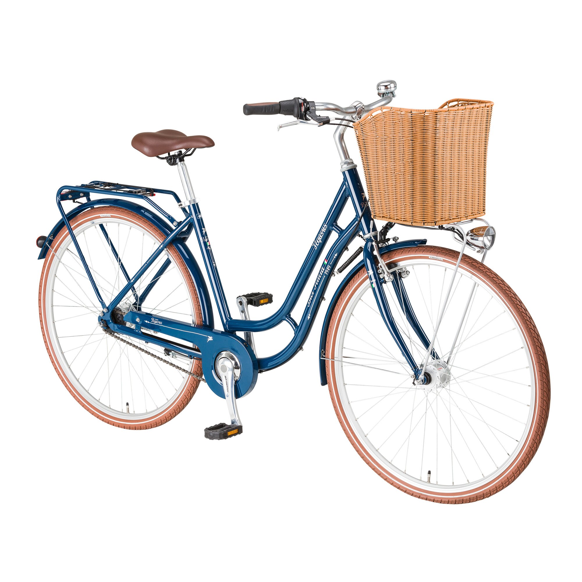 browser Inconsistent Garbage can Bicicleta Pegasus Bici Italia 1949 albastru inchis - eMAG.ro