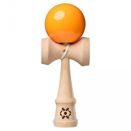 Joc de indemanare Kendama Kendama Neon portocaliu, continut pachet
