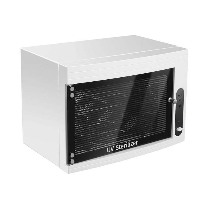 Sterilizator UV, capacitate 10 L, 99% rata de sterilizare, alb, ABS/Inox