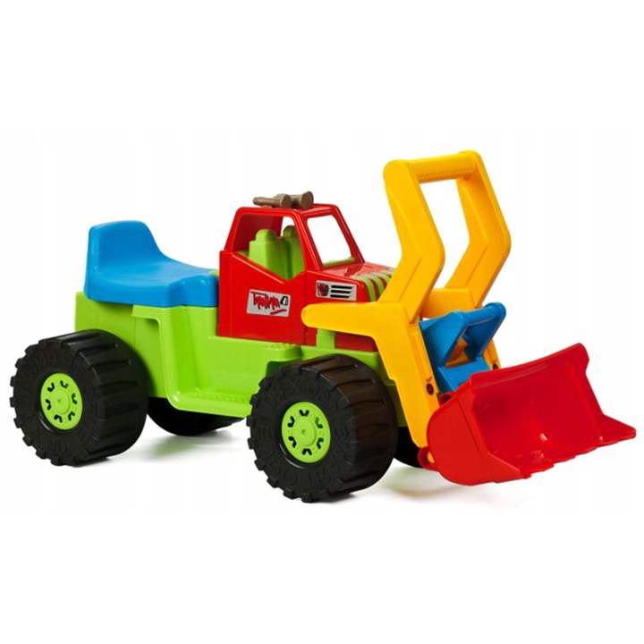 Luka, excavator, 74x34x41cm, roti mari