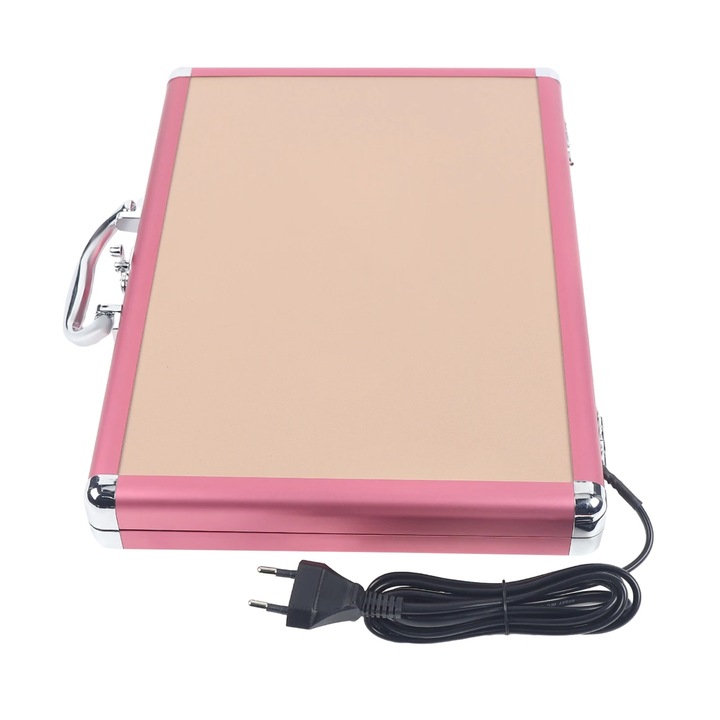 Set 20 Piese Pietre pentru Masaj Cald, Specifice SPA, Relaxare, Cu Cutie, 4 Dimensiuni, Terapie Masaj, Negru Natural