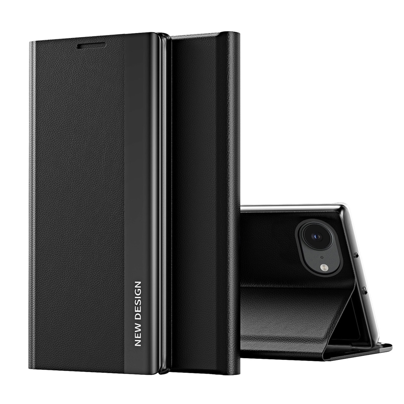 Husa Sleep Case Pro compatibila cu iPhone 16e Black