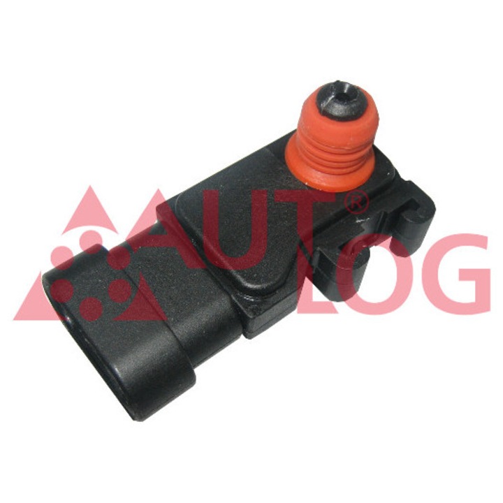 Szívócső nyomásérzékelő AUTLOG AS4912, 20x100kPa, fekete, 3 érintkező