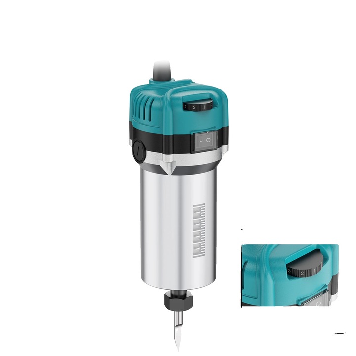 Motor de frezat, 800W, 10000-30000 RPM, design compact