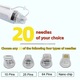 Aparat de microneedle RF, 20 de optiuni de ace, constructie metalica, cantitate 20