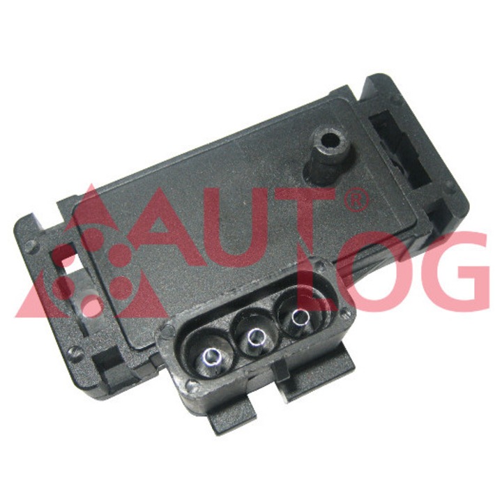 AUTLOG szívócső nyomásérzékelő, 3 érintkezős, fekete