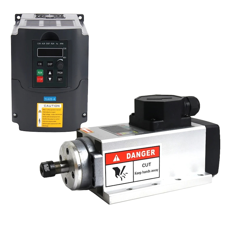 Freza CNC cu aer, 1.5KW, 0-24000rpm, 220V