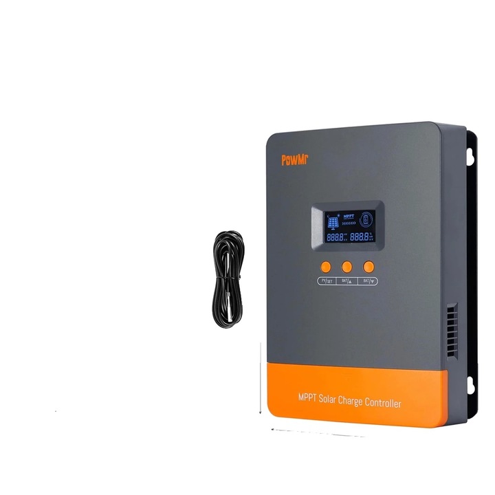 Controler incarcare solara MPPT 80A paralel, 12-48V, racire ventilator aer, LCD